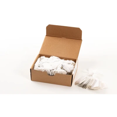 Afbeelding van Herma Hanglabel 32x50 mm met draad wit 1000 st.