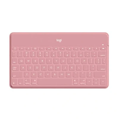 Afbeelding van Logitech Keys To Go BLUSH PINK UK INTNL toetsenbord International
