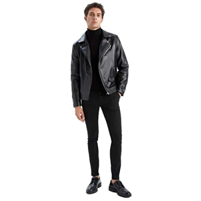 Afbeelding van DeFacto Herenjas, zwart, XL