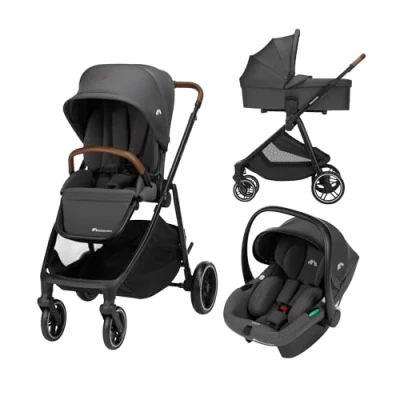 Afbeelding van Bebeconfort Luvia Trio 3 in 1 Kinderwagen Inclusief autostoeltje Mineral Graphite