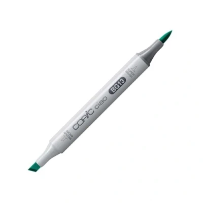 Afbeelding van COPIC Ciao Marker Type BG 13, Mint Green, veelzijdige lay out marker, op alcoholbasis, met een medium breedte en penseelpunt.