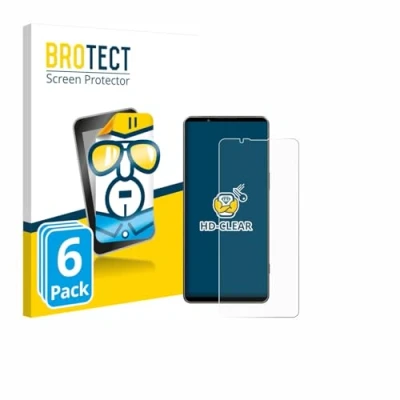 Afbeelding van BROTECT Screenprotector voor Sony Xperia 1 VII Folie Beschermfolie transparant (6 Stuks)