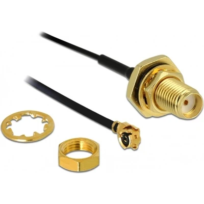 Afbeelding van Delock SMA stekkerblok &gt; MHF/U.FL compatibele stekker 200 mm spatwate