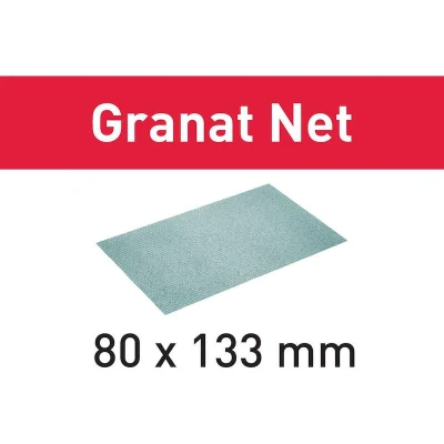 Afbeelding van Festool STF 80x133 P80 GR Net Schuurpapier Granat (50)