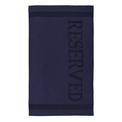 Afbeelding van Strandlaken Reserved Navy