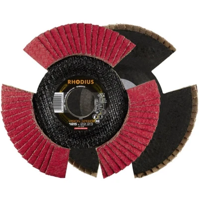 Afbeelding van Rhodius 210655 VISION SPEED Lamellenschijf Diameter 115 mm Boordiameter 22.23 RVS 1 stuk(s)
