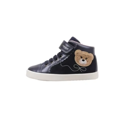 Afbeelding van Geox B Kilwi Babyschoenen voor kinderen, Maat: 24, Dark navy Leer/ synthetisch