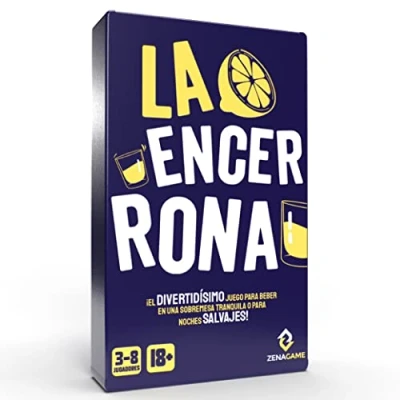 Afbeelding van ZENAGAME La Encerrona, Juegos Para Beber de Baby Alcohol Tus Veladas Mesa Adulto, Cartas, Beber, Drinkspellen
