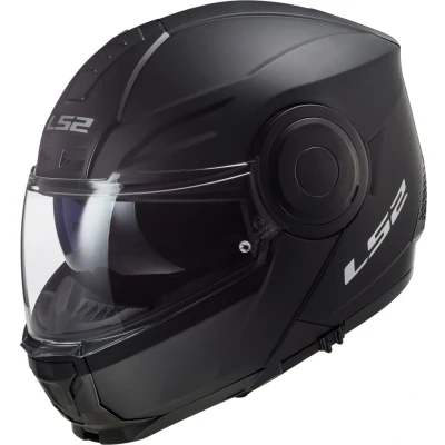 Afbeelding van LS2, motorcycle modular helmet, Scope blackmat, XS