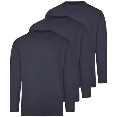Afbeelding van Ragman Heren Longsleeve - 3 pack Basic