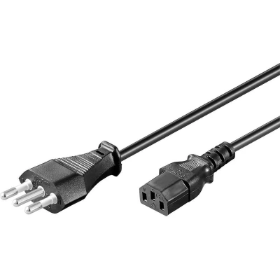 Afbeelding van Microconnect PE100430 electriciteitssnoer Zwart 3 m C13 stekker