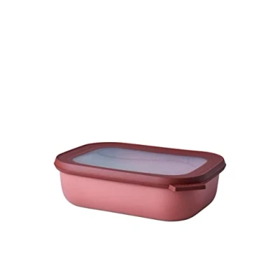Afbeelding van Mepal Cirqula Multikom Vershouddoos Rechthoekig 1 Liter Vivid Mauve Rood Vershouddozen