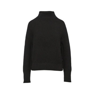 Afbeelding van QS Trui, Dames, Maat: Small, Schwarz
