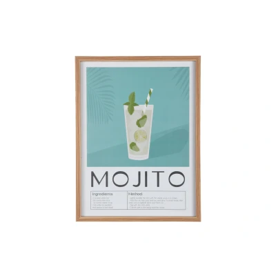Afbeelding van Present Time Wall Art Mojito Groen