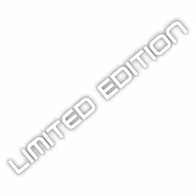 Afbeelding van Folien Zentrum Limited Edition wit 20 x 1,5 cm hoogwaardige sticker auto tuning OEM &amp; JDM autosticker grappige stickers voor stickerbomb Made in Germany