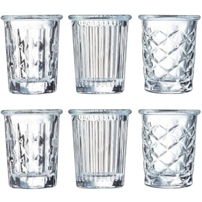 Afbeelding van Arcoroc Shotglazen New York Set 6 St. 3,4 cl