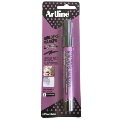 Afbeelding van ARTLINE Builder Permanent Marker 1 stuk 2,3mm Lijndikte Zwart