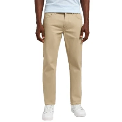 Afbeelding van Lee Straight leg jeans, Heren, Maat: 32x30, Beige