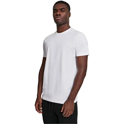 Afbeelding van Urban Classics Basic TEE Tshirt basic, Heren, Maat: Small, White