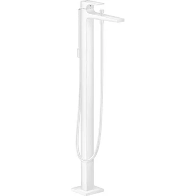 Afbeelding van Hansgrohe badmengkraan metropol staand mat wit 32532700