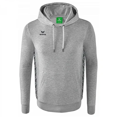 Afbeelding van Essential Team sweatshirt met capuchon licht grey melange/slate / 152