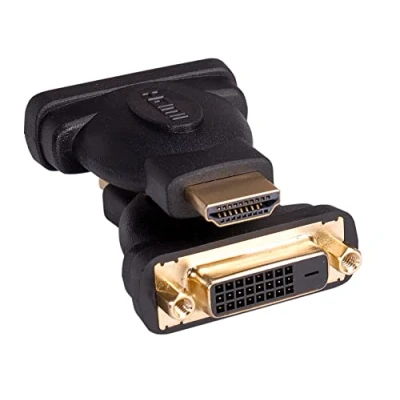 Afbeelding van ROLINE adapter HDMI stekker naar DVI D bus zwart