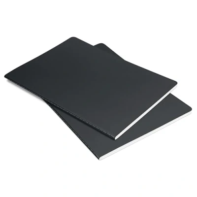 Afbeelding van SIGEL LS306 Notizheft Linescape, A5, kariert, dunkelgrau, hellgrau: Notebook Neo, Dark Grey / Light Grey, Softcover