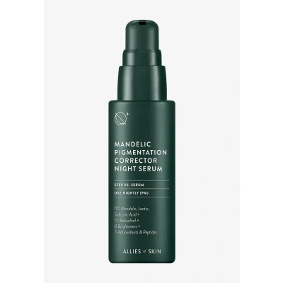 Afbeelding van Allies of Skin Mandelic Pigmentation Corrector Night Serum Serum, Maat: 30 ml,