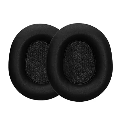 Afbeelding van kwmobile 2x oorkussens compatibel met SteelSeries Arctis Nova Pro Wireless Earpads voor koptelefoon Kunstleer en schuim in zwart