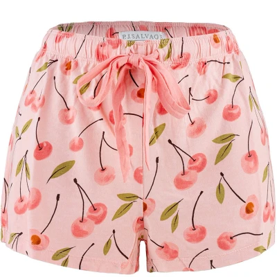 Afbeelding van Schiesser Playful Prints Pyjamabroek, Dames, Maat: XS, Pink