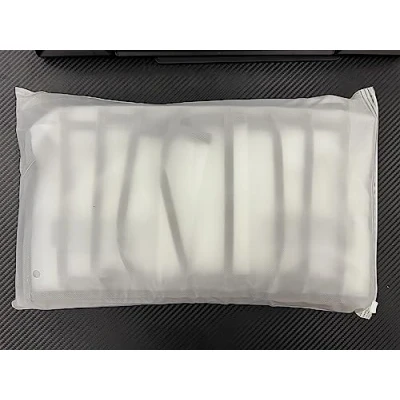 Afbeelding van 3 stuks opvouwbare opbergdozen voor kleding, mesh jeans, kastorganizer met handvat, 7 en 9 rasters, kledingopslag van broeken, leggings, T shirts, truien