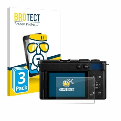 Afbeelding van BROTECT Screenprotector voor Panasonic Lumix DC S9 Folie Beschermfolie Beschermglas transparant (3 Stuks)