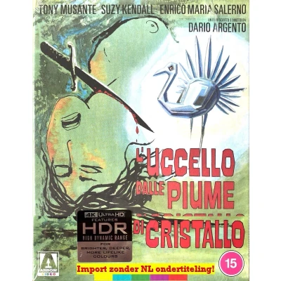 Afbeelding van L&#039;uccello dalle piume di cristallo the Bird with Crystal Plumage [4K UHD Blu ray] (1970) (2021)