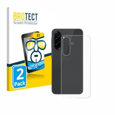 Afbeelding van BROTECT Screenprotector voor Samsung Galaxy A36 (Achterkant) Folie Beschermfolie transparant (2 Stuks)