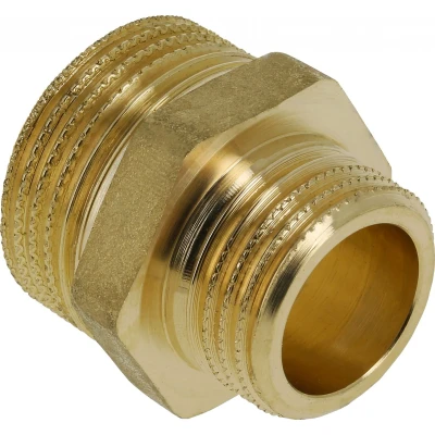 Afbeelding van Bonfix Messing Verloopnippel 1/2&quot;x1/4&quot;