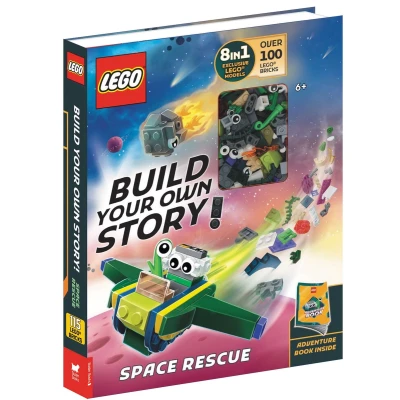 Afbeelding van LEGO® Books: Build Your Own Story: Space Rescue (with over 100 LEGO bricks and exclusive models to build)