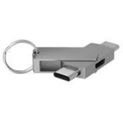 Afbeelding van Terratec 272986 kabeladapter/verloopstukje USB Type C C, Micro Zilver