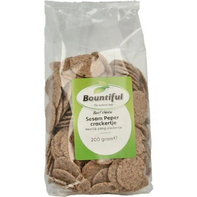 Afbeelding van Sesame pepper cracker