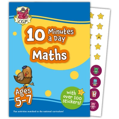 Afbeelding van 10 Minutes a Day Maths for Ages 5 7 (with reward stickers)