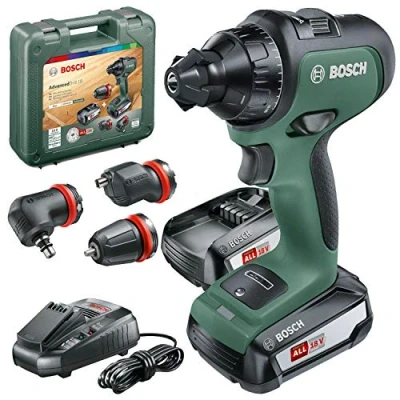 Afbeelding van Bosch AdvancedDrill 18 Accuschroefboormachine Lichtgroen model Met koffer 1x V accu en lader