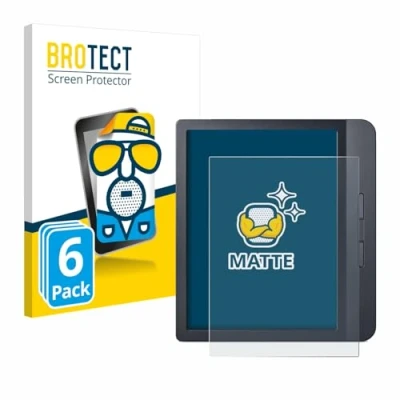 Afbeelding van BROTECT Screenprotector voor Kobo Libra H2O / Colour 2024 Folie Beschermfolie matte (6 Stuks)