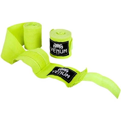 Afbeelding van Venum Kontact Boksbandages, uniseks, contact, neon geel, 4 m