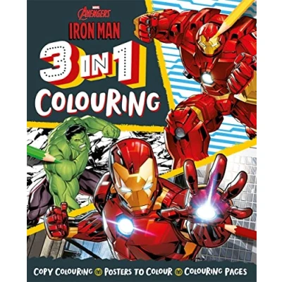 Afbeelding van Marvel Avengers Iron Man: 3 in 1 Colouring