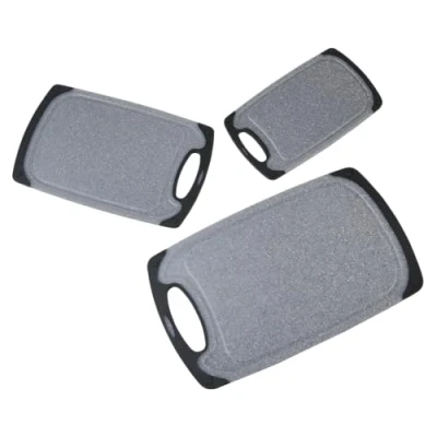 Afbeelding van KESPER for kitchen &amp; home Snijplank Brett mit &quot;RUTSCH STOPP&quot; (set, 3 stuks)