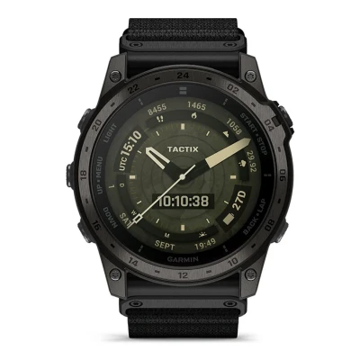 Afbeelding van Garmin heren Tactix 7 smartwatch 51 mm in de kleur Zwart