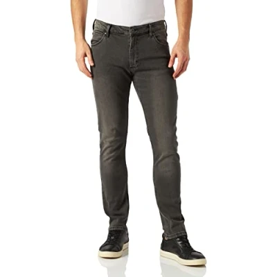 Afbeelding van Wrangler heren spijkerbroek AUTHENTIC SLIM,Great Grey,33W / 32L