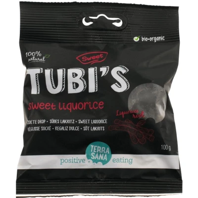 Afbeelding van TerraSana Tubi&#039;s Zoete Drop 100GR