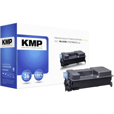 Afbeelding van KMP Toner vervangt Kyocera TK 3170 Compatibel Zwart 16000 bladzijden K T81 2918,0000