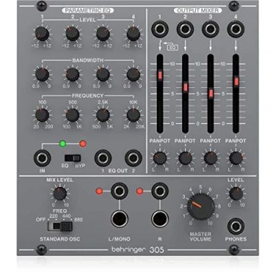 Afbeelding van Behringer 305 Equalizer / Mixer modular synthesizer