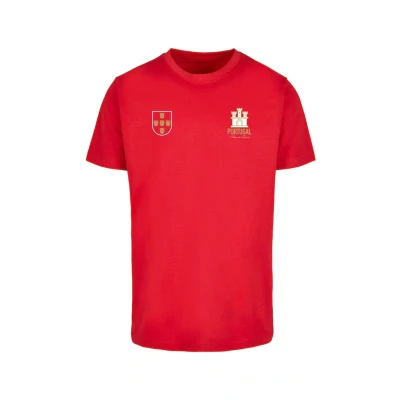 Afbeelding van Mister Tee Portugal Tshirt print, Heren, Maat: XL, Cityred
